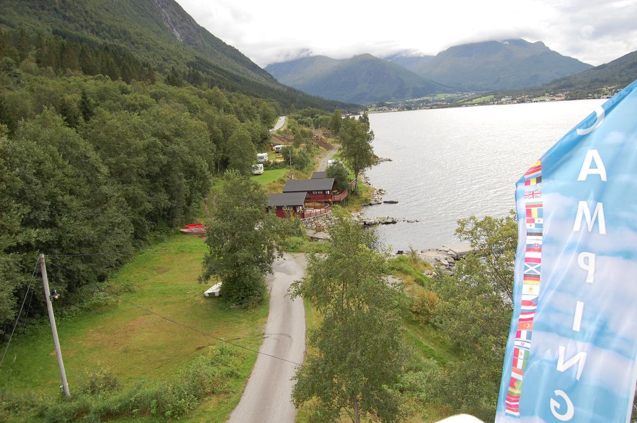 Fagervik Camping Tresfjord Exterior photo